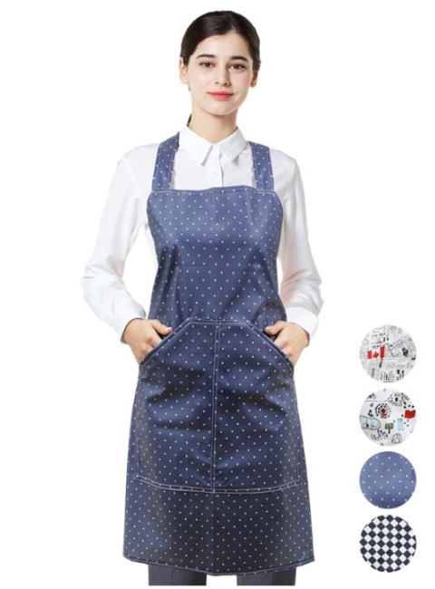 H형 패턴 방수앞치마 (중) 4color